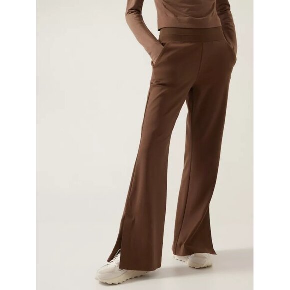 Athleta Pants - Athleta Size Small Venice Flare Pant Mahogany Brown